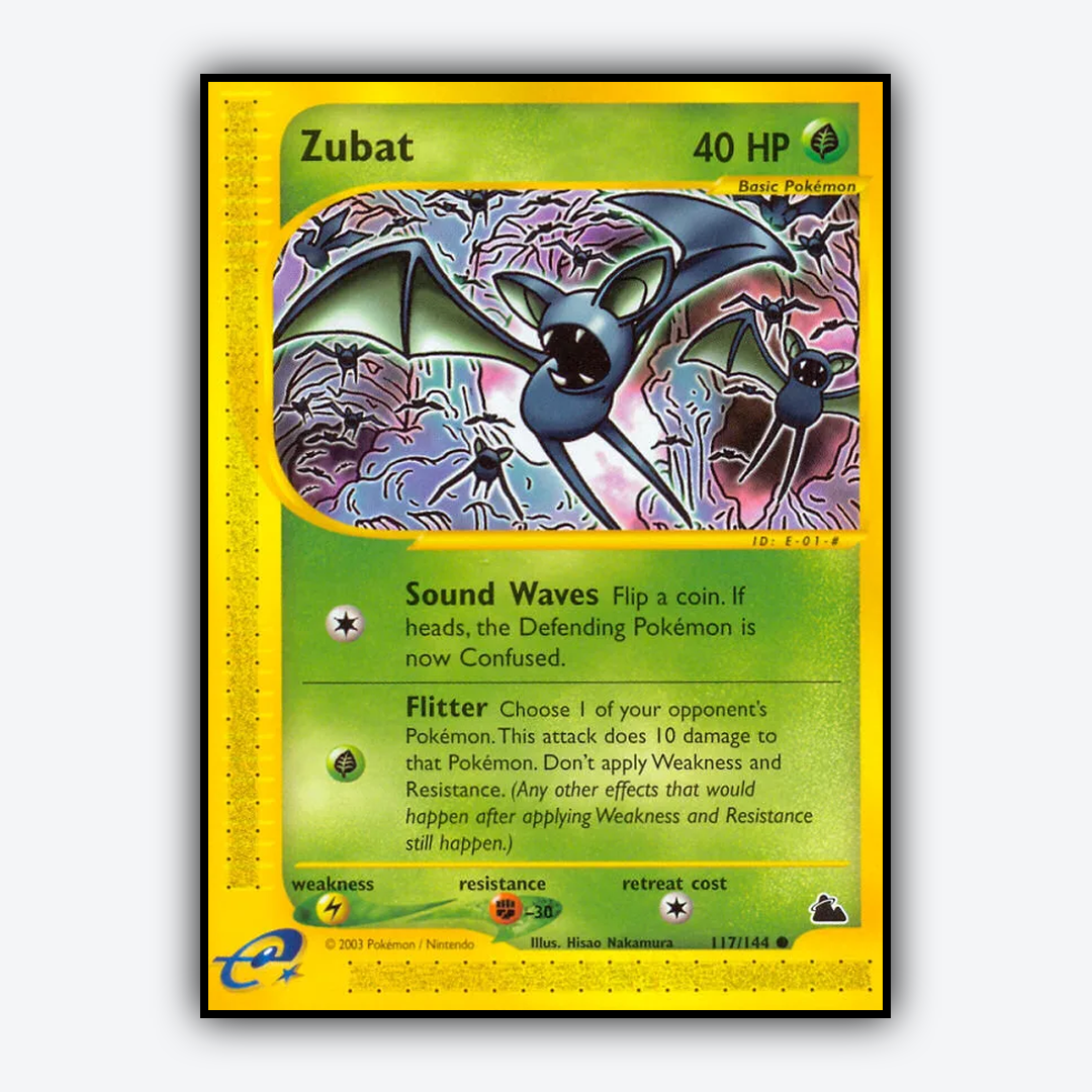 Zubat 117/144 - Skyridge Set - Card Rug