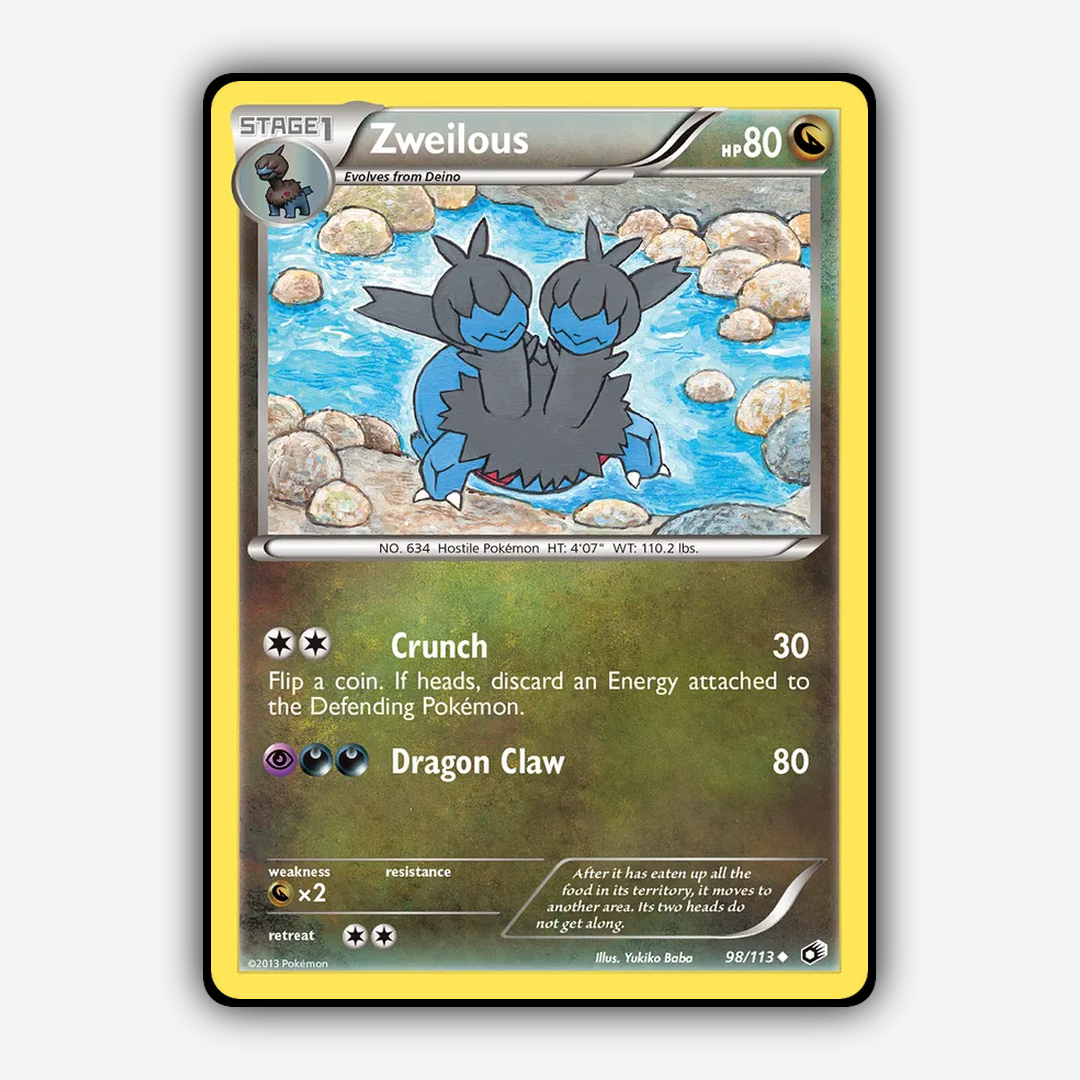 Zweilous 098/113 - Legendary Treasures Set - Card Rug