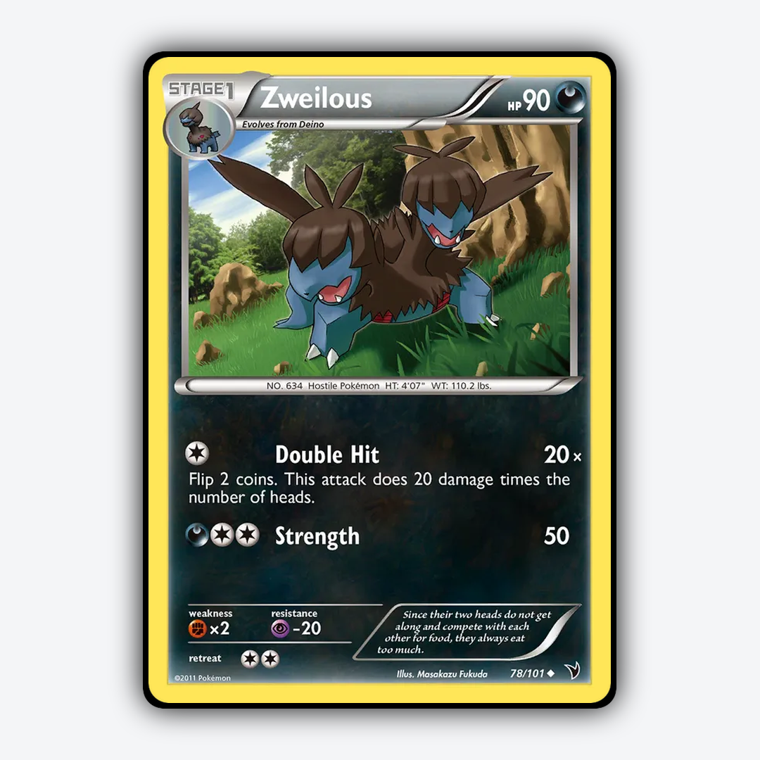 Zweilous 078/101 - Noble Victories Set - Card Rug
