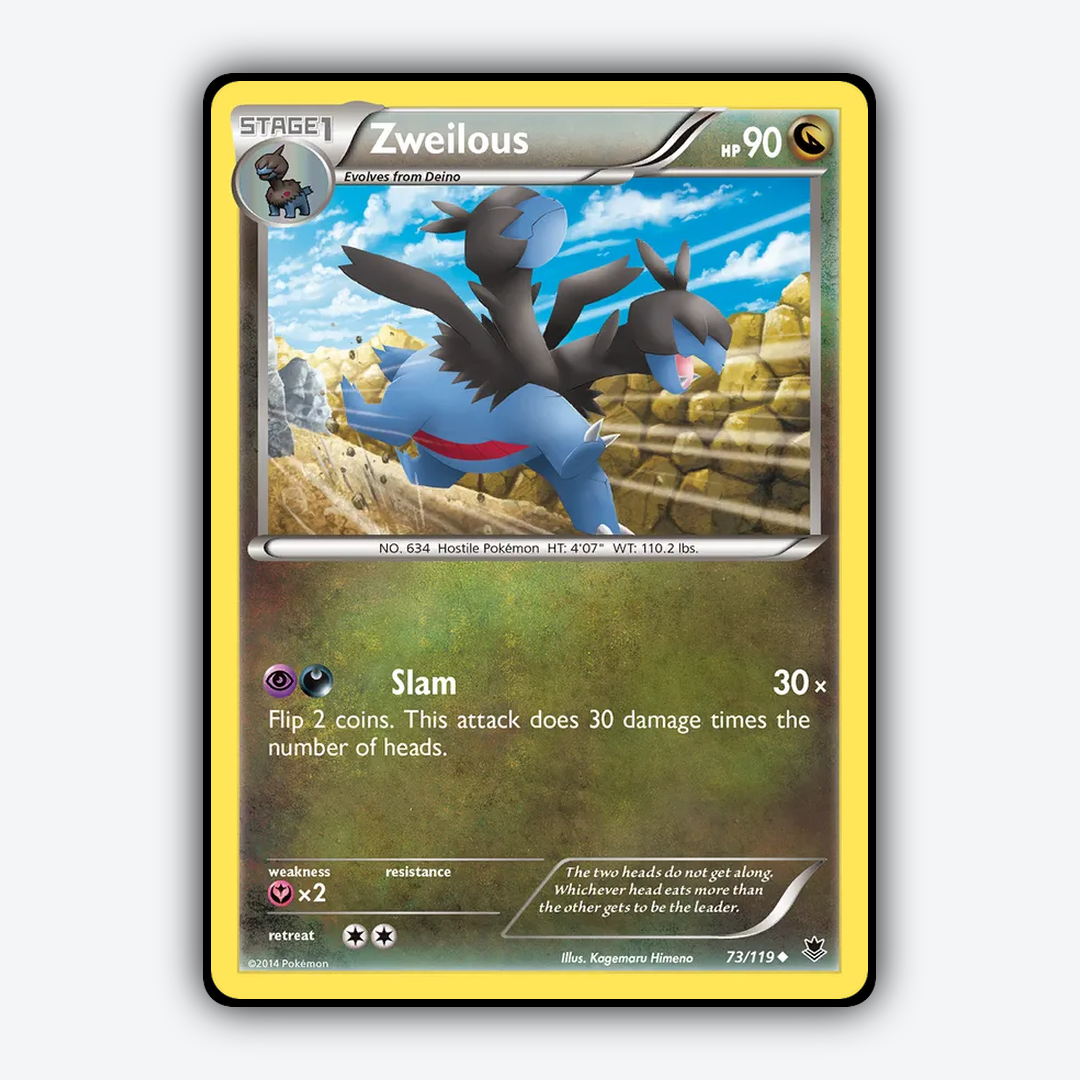 Zweilous 073/119 - Phantom Forces Set - Card Rug