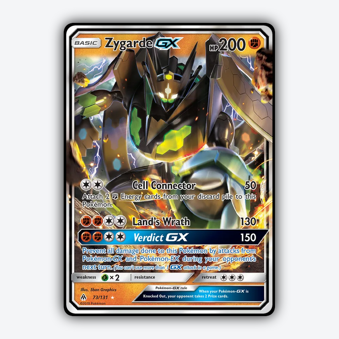 Zygarde-GX 073/131 - Forbidden Light Set - Card Rug