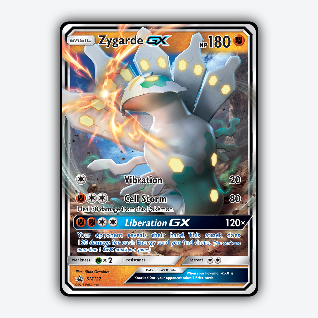 Zygarde-GX #122 - SM Black Star Promos Set - Card Rug