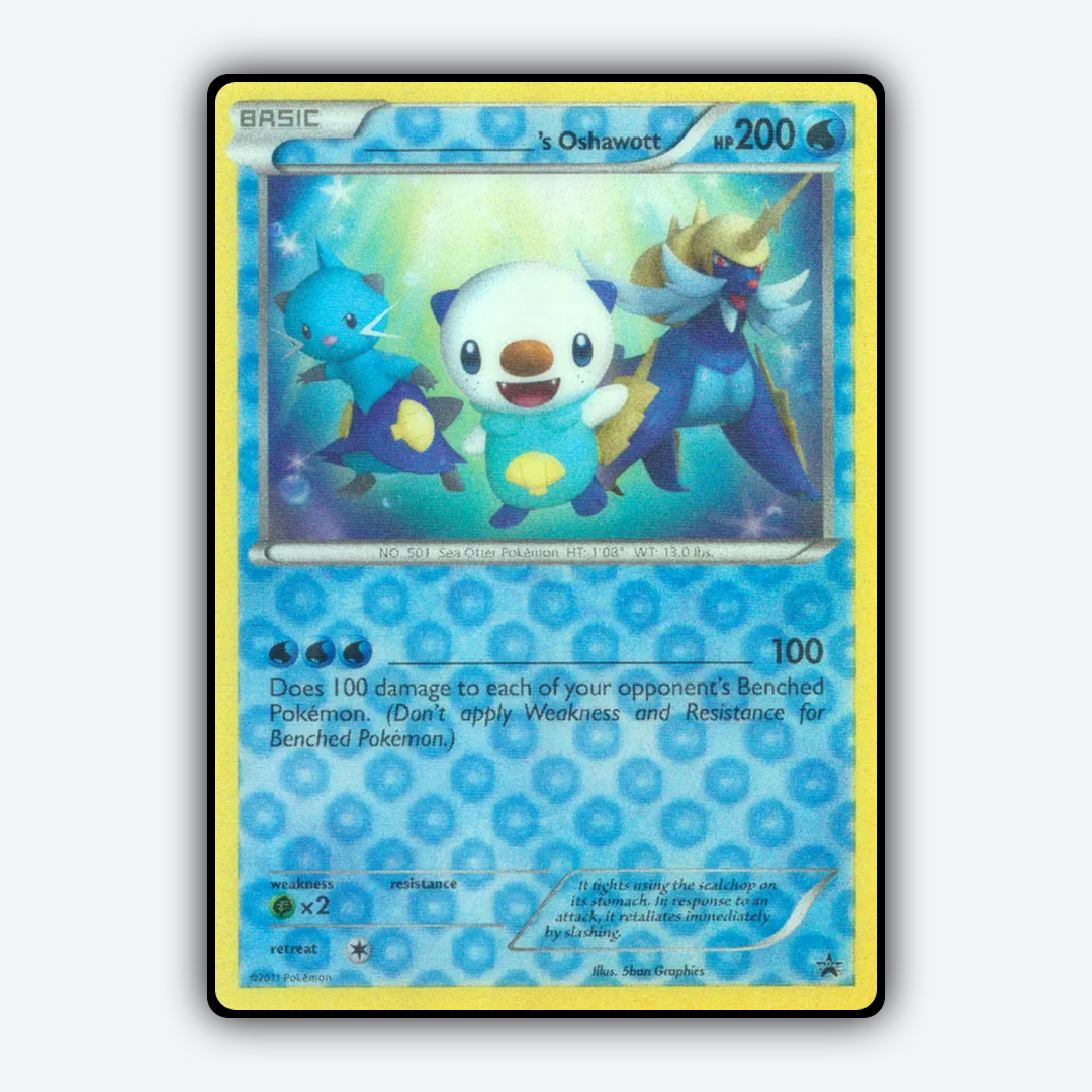 _____'s Oshawott #902 - BW Black Star Promos Set - Card Rug